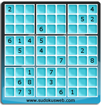 Sudoku von Fachmännischer höhe