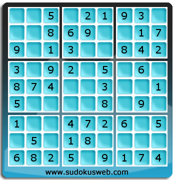 Sudoku de Nivel Muy Fácil