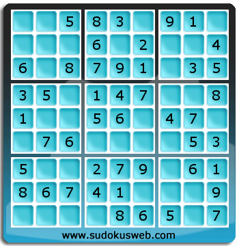 Nivel Muito Facil de Sudoku