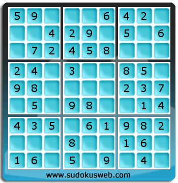 Sudoku von sehr einfacher höhe