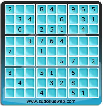 Sudoku von einfacher höhe