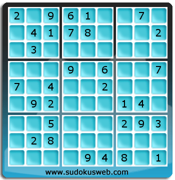 Sudoku von mittelmässiger höhe