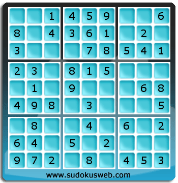 Nivel Muito Facil de Sudoku Nivel Muito Facil de Sudoku