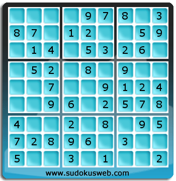 Nivel Muito Facil de Sudoku Nivel Muito Facil de Sudoku