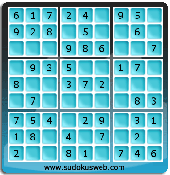 Nivel Muito Facil de Sudoku