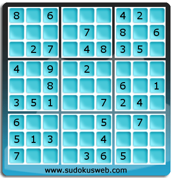 Sudoku von einfacher höhe