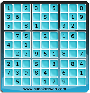 Nivel Muito Facil de Sudoku Nivel Muito Facil de Sudoku