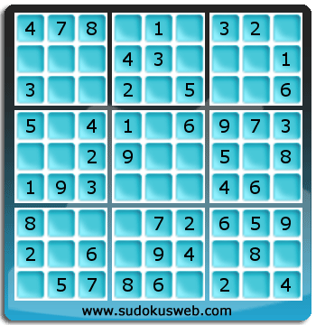 Nivel Muito Facil de Sudoku