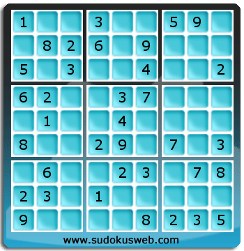 Nivel Facil de Sudoku Nivel Facil de Sudoku