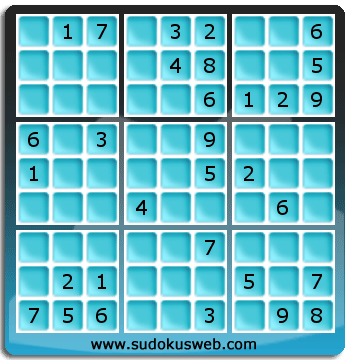 Sudoku von mittelmässiger höhe