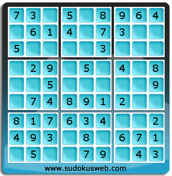 Sudoku de Niveau Très Facile