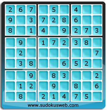 Sudoku de Nivell Molt Fàcil Sudoku de Nivell Molt Fàcil