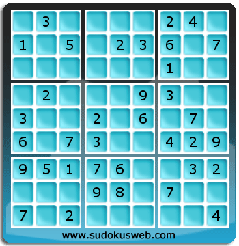 Sudoku von einfacher höhe