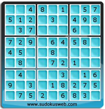 Sudoku von sehr einfacher höhe