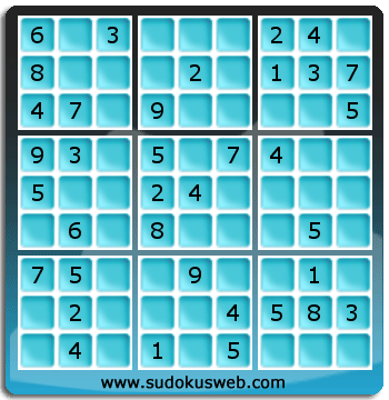 Sudoku de Nivell Fàcil Sudoku de Nivell Fàcil