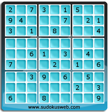 Sudoku von mittelmässiger höhe