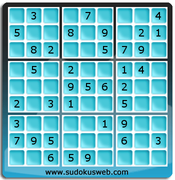 Nivel Facil de Sudoku