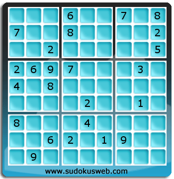Nivel Dificil de Sudoku Nivel Dificil de Sudoku