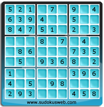 Sudoku von sehr einfacher höhe