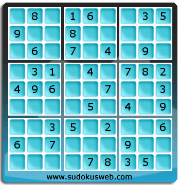 Sudoku von einfacher höhe