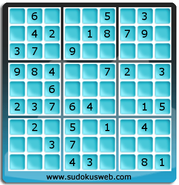 Sudoku von einfacher höhe