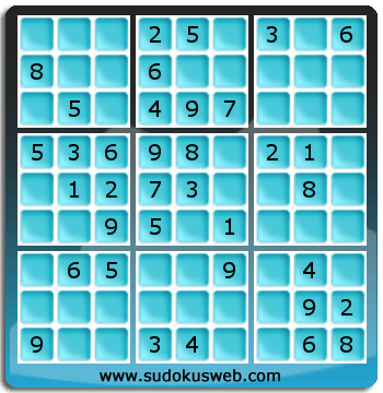 Sudoku von einfacher höhe