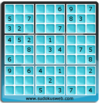 Sudoku von mittelmässiger höhe