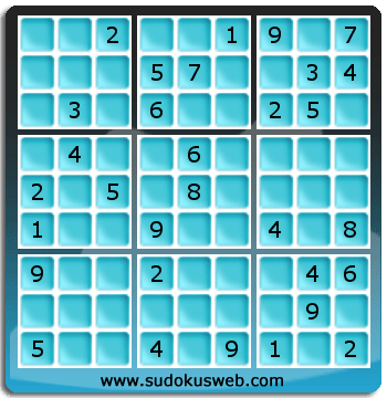 Sudoku von mittelmässiger höhe