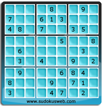 Sudoku von mittelmässiger höhe Sudoku von mittelmässiger höhe
