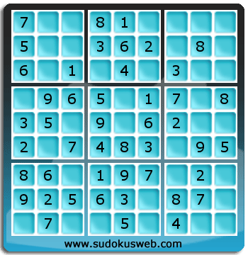 Sudoku de Nivell Molt Fàcil Sudoku de Nivell Molt Fàcil