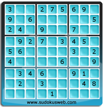 Nivel Facil de Sudoku Nivel Facil de Sudoku
