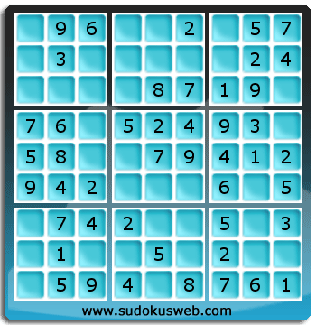 Sudoku von sehr einfacher höhe