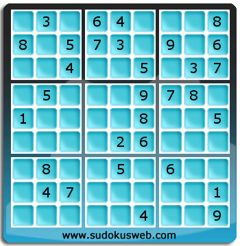 Sudoku von mittelmässiger höhe Sudoku von mittelmässiger höhe