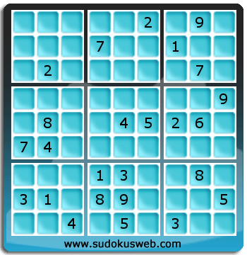 Sudoku von schwieriger höhe