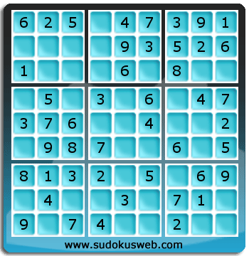 Nivel Muito Facil de Sudoku