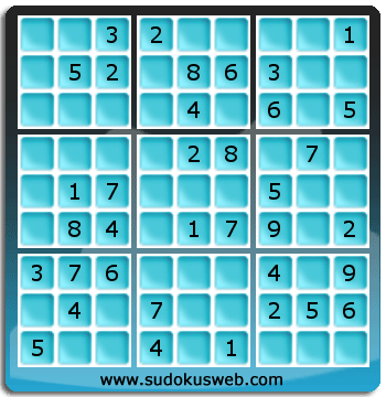 Sudoku von einfacher höhe