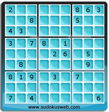 Sudoku von schwieriger höhe