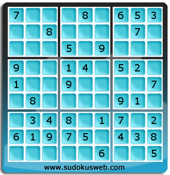 Sudoku von einfacher höhe