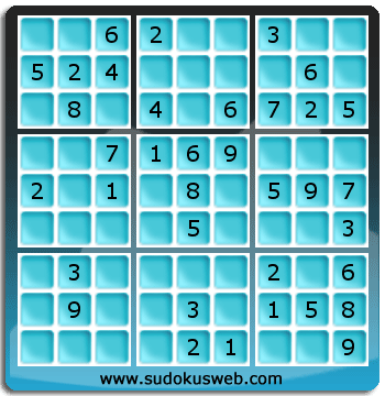 Sudoku von einfacher höhe