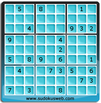 Nivel Dificil de Sudoku Nivel Dificil de Sudoku