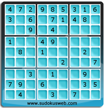 Sudoku von einfacher höhe