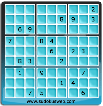 Sudoku von Fachmännischer höhe