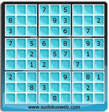 Sudoku de Niveau Moyen Sudoku de Niveau Moyen