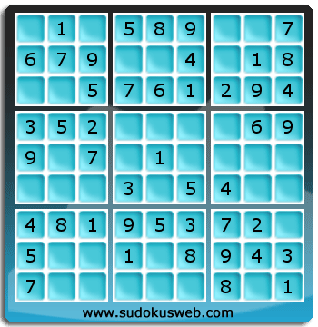 Nivel Muito Facil de Sudoku