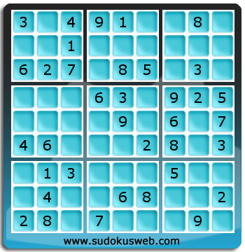 Sudoku von einfacher höhe