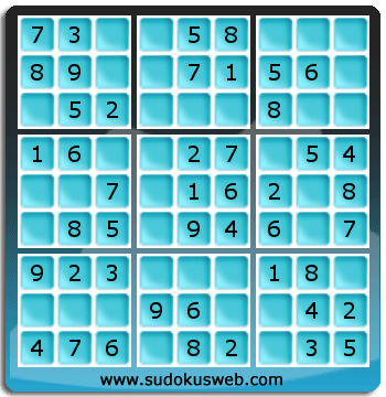 Sudoku von sehr einfacher höhe