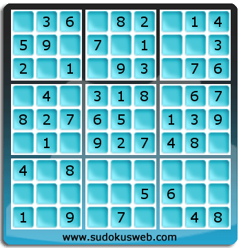 Sudoku de Niveau Très Facile Sudoku de Niveau Très Facile