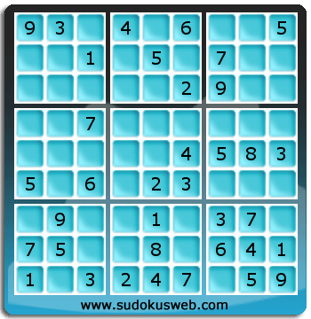 Sudoku de Niveau Facile Sudoku de Niveau Facile