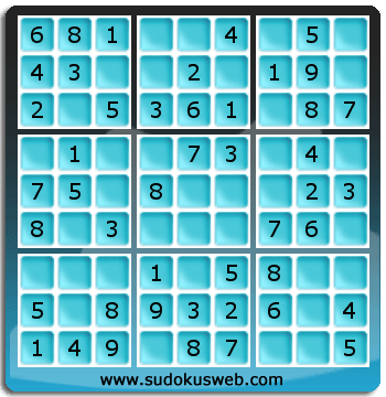 Very Easy Level Sudoku