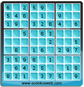 Nivel Muito Facil de Sudoku Nivel Muito Facil de Sudoku